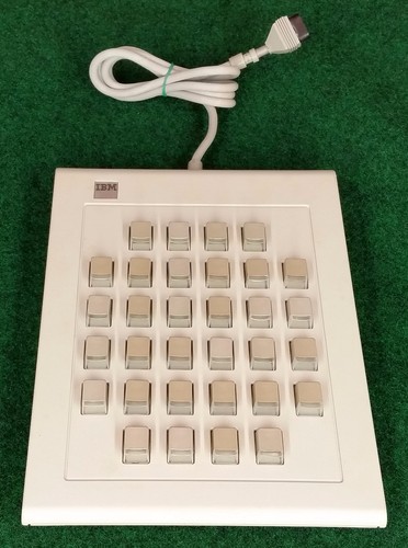 Vintage 1986 IBM LPFK - lightable programmable function keyboard / keypad
