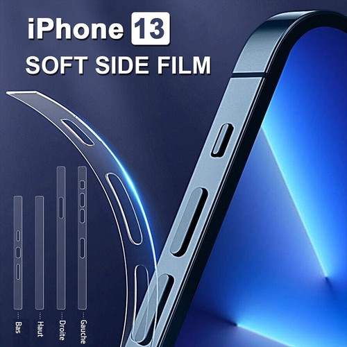 2 X Side Folie Hydrogel Schutz Kanten / Beidseitig IPHONE 16 15 14 13 12 Mini - 第 1/10 張圖片