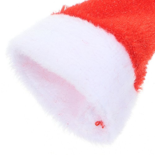 20PCS Mini Christmas Scarf Doll Hat Family Decorations Knitted Adornment Santa - Picture 8 of 11