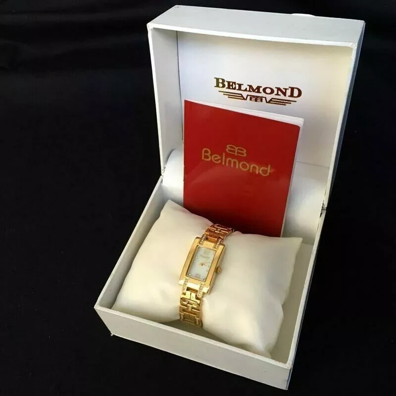 Vintage Belmond TWL 210 Twist Luxury Women's Watch with Stainless