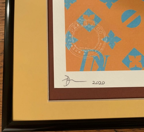 DEATH NYC, sin título (personaje de ficción) - Serigrafía firmada, enmarcada, edición limitada - Imagen 3 de 8