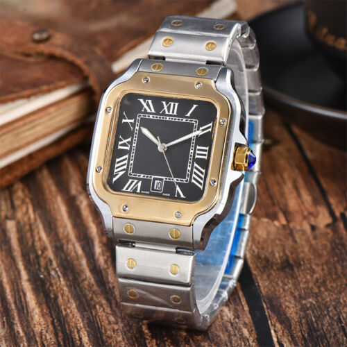 Men's Business Fashion Square Casual Quartz Watch - Picture 10 of 39