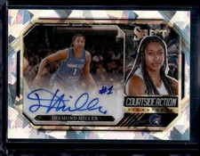 2024 Panini Select WNBA - Diamond Miller #CSA-DM Autograph Cracked Ice