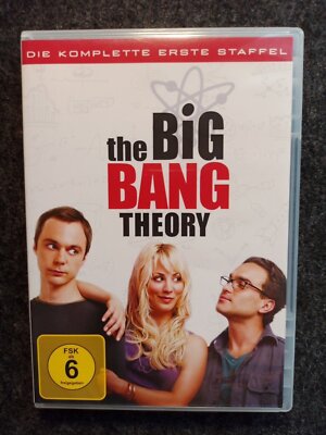 The Big Bang Theory - Die komplette erste Staffel (3 DVDs) guter Zustand !