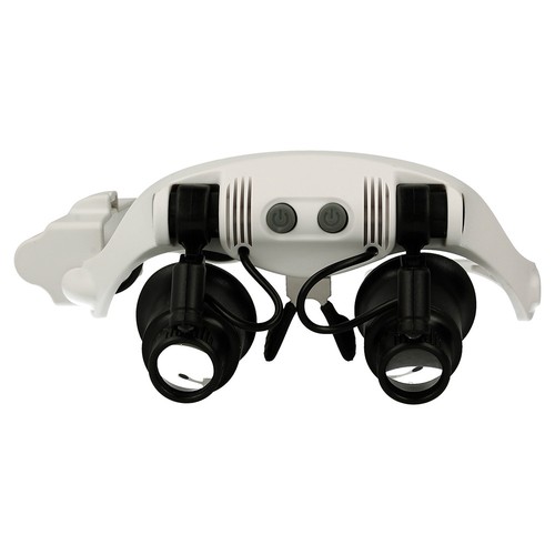 Gafas de Precisión con 2 Luces LED Relojero hasta 25 Aumentos Entrega 48/72h m93 - Imagen 5 de 8