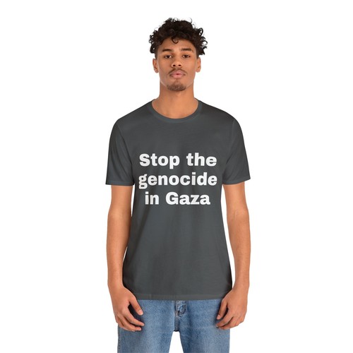 Stop the genocide in Gaza T-shirt - Picture 29 of 41