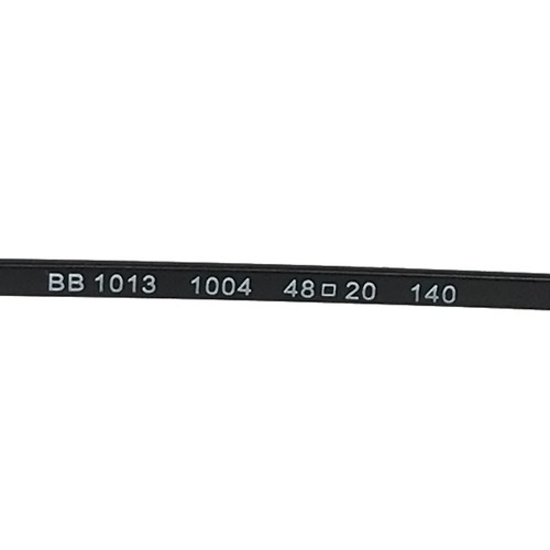 Brooks Brothers Eyeglasses Frames BB1013 1004 Black Rectangular 48-20-140 - Picture 9 of 10