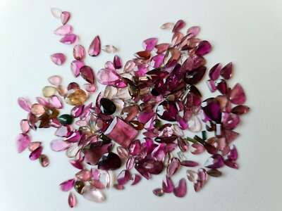 4-11mm Pink Tourmaline Marquise / Rectangle / Pear Shape Cut Stones For Jewelry