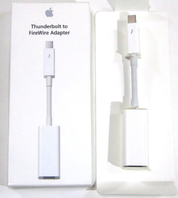 Apple Official genuine MD464ZM/A Thunderbolt Fire Wire Adapter