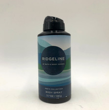 Bath  Body Works Men's Collection Ridgeline Spray Cologne 3.7 Oz Single 7019