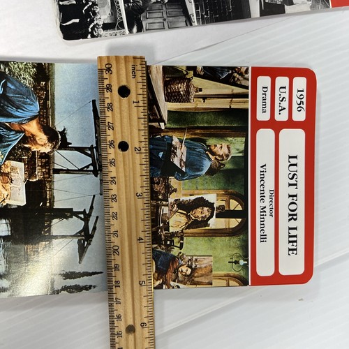 Lote de 168 tarjetas de película minutos de película recuerdos de entretenimiento estrella de cine años 30-80 - Imagen 14 de 21