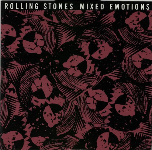 THE ROLLING STONES ~ Mixed Emotions~ Original 1989 UK 2-track 12" vinyl single