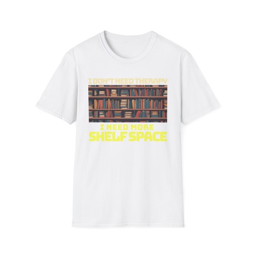 Book Collector Reading Enthusiast Unisex Softstyle T-Shirt, Bookworm Gift Tee - Picture 6 of 49