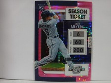 2022 Panini Chronicles Contenders Optic Pink Pulsar Jake Meyers #9 Rookie RC