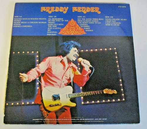 Freddy Fender, Let The Good Times Roll - Double LP Record - Picture 2 of 2