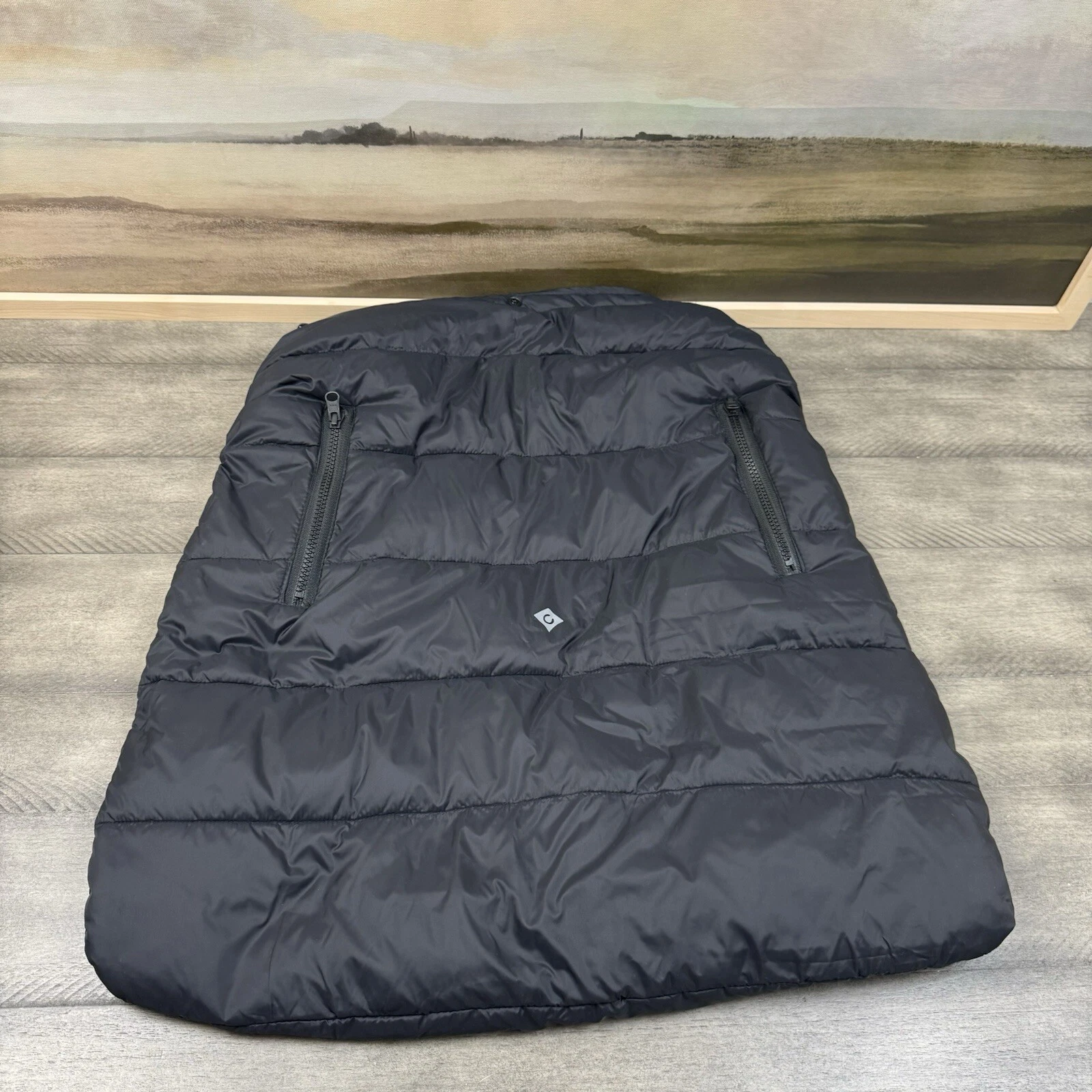 Pottery Barn Kids Colugo The Carrier Cozy Black No Hood NWOT