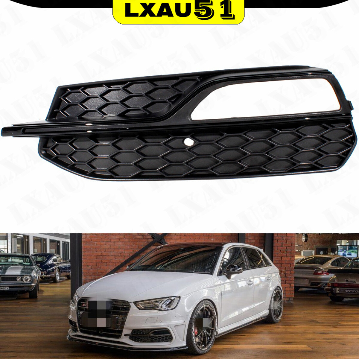 Full Hood & Fender + Mirror Kit | AUDI A3 SEDAN S-LINE 2017 Full Hood & Fender + Mirror Kit | AUDI A3 SEDAN S-LINE 2017