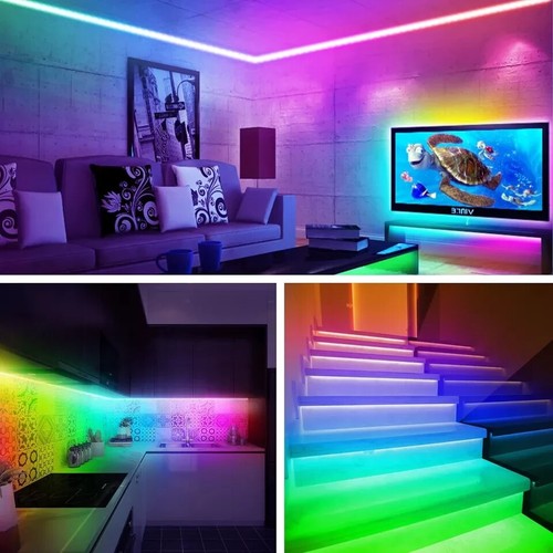 ICRGB TV LED Backlight, 18Ft Bluetooth LED Lights for TV 75-85In, USB Powered TV - Picture 7 of 7