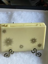 1950s Plastic Tissue Holder With Mirror 
