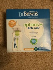 Dr Brown's Natural Flow Options  Anti-Colic Bottle 3 9oz Bottles