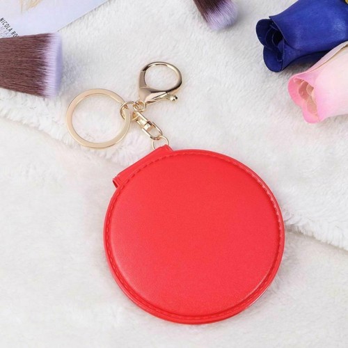 1Pc Pocket Mirror PU Frame Portable Double-sided Mirror - Picture 7 of 108