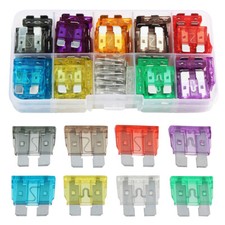 Car Automotive Medium Standard Fuses Auto Blade Fuse Assortment Kit APM 100PCS