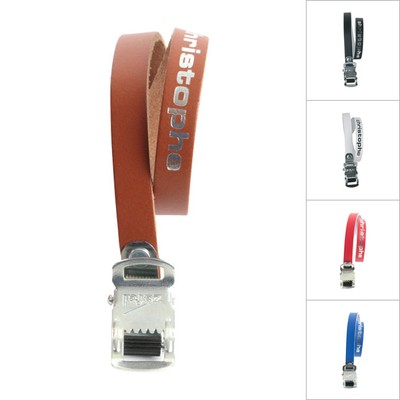 Zefal Christophe 516 Pedalriemen Toe-Straps Leder 370 mm