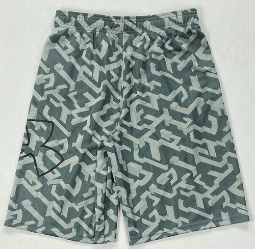 Boy's Youth Under Armour Heat Gear Loose Polyester Athletic Shorts - Picture 17 of 21