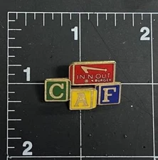 Great In-N-Out Burger Employee / CAF / Children's Aid Foundation Pin
