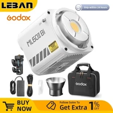 Godox ML60II Bi LED Video Light Outdoor Handheld COB Daylight With 2800K -6500K 