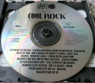 COOL ROCK 2 CD RARE Joey Scarbury Tubes Motels Vangelis Sergio