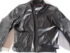 XPERT Performance Mens Heavy Weight Motorcycle - Biker Leather Jacket Size 2XL