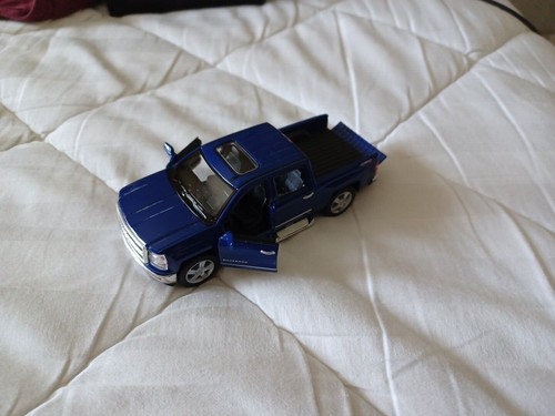 5" Kinsmart 2014 Chevrolet Silverado Truck Diecast Model Toy 1:46-Various Colors - Picture 3 of 24