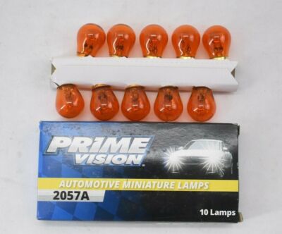 Prime Vision Automotive Miniature Replacement Headlight Lamps 2057A Pack