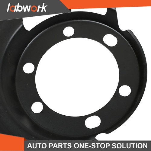 Labwork Front Brake Dust Shield For 1984-2001 Jeep Cherokee XJ Wrangler - Picture 7 of 9