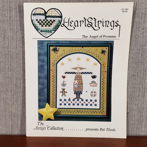 Heartstrings The Angel of Promise Folk Art Factory Pat Thode Artist Collection - Picture 2 of 4