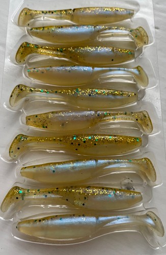 Nomura Grab Shad Soft Plastic Fishing Lure 7CM 10 Pack UK Seller, Fast Delivery - Picture 4 of 10