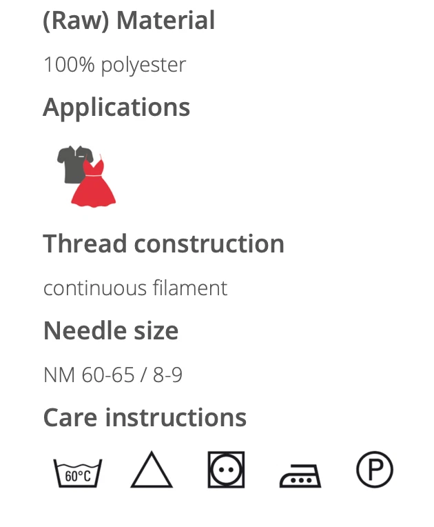  Gutermann SKALA 240 Polyester Overlocker Thread 5000m/5468yds - ALL COLOURS - Image 4 of 4