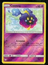 Pokemon COSMOG 99/236 Cosmic Eclipse Rev Holo - MINT