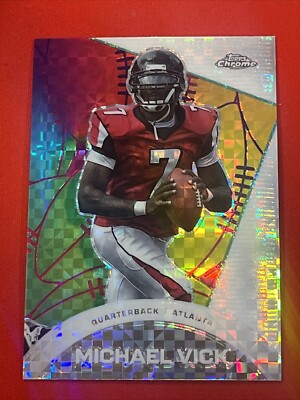 MICHAEL VICK 2023 Topps Composite Football Chrome ''All-Etch'' X-Fractor #CAE-1