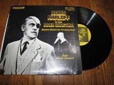 BORIS KARLOFF IN THE INNER SANCTUM  - RADIOLA MR-1125 LP