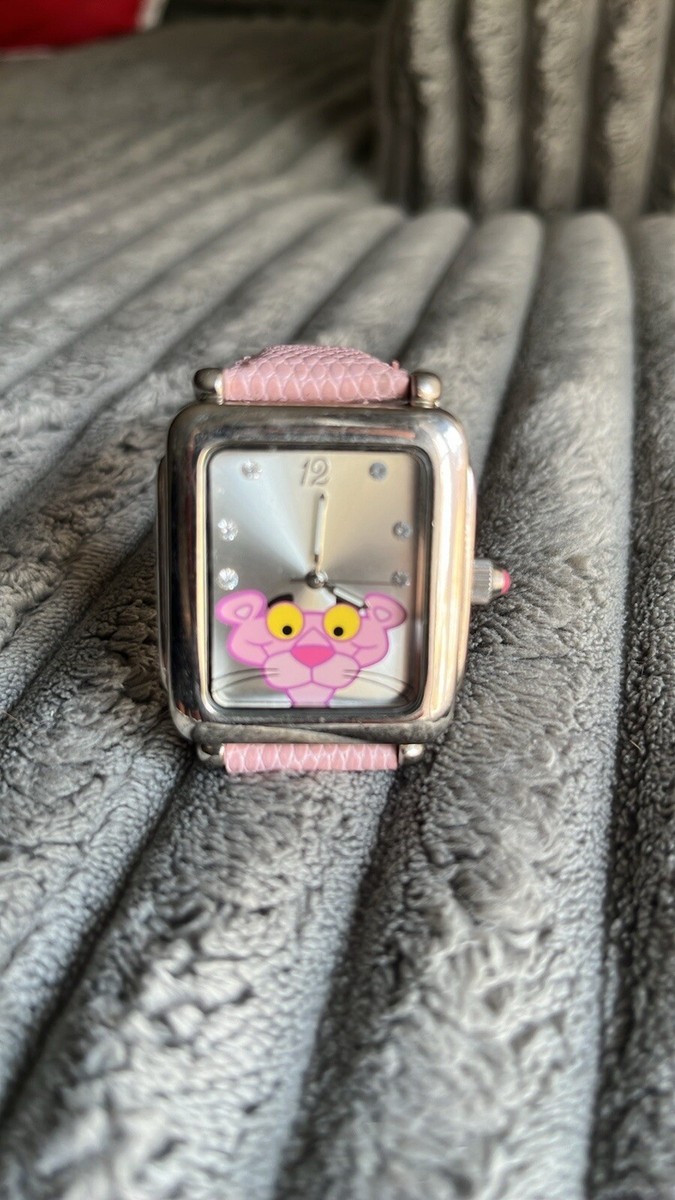 Vintage PINK PANTHER MGM 40th Anniversary Wrist Watch - no  display picture 2