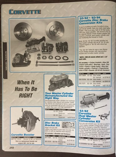 Oldtimer Master Power Performance Bremsen Katalog 2001 - Bild 3 von 4
