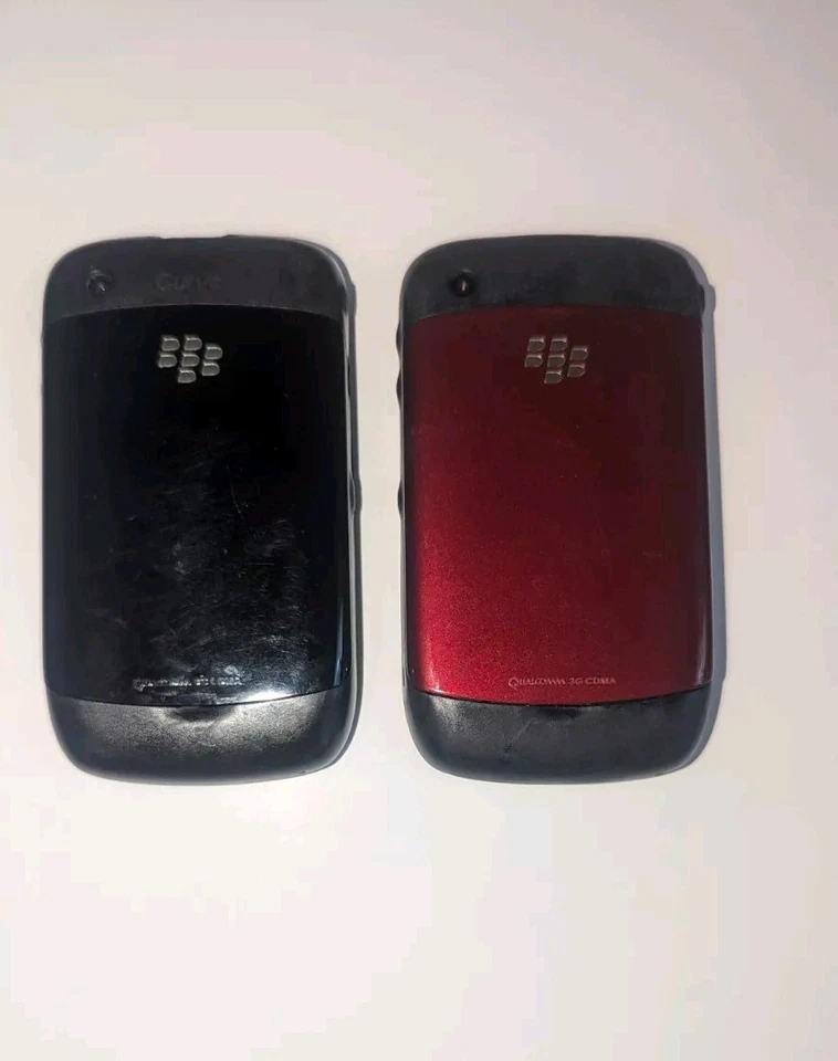  2 BlackBerry Curve 8530 phones - 128 MB - Black (Sprint) and burgundy  - Image 2 of 4