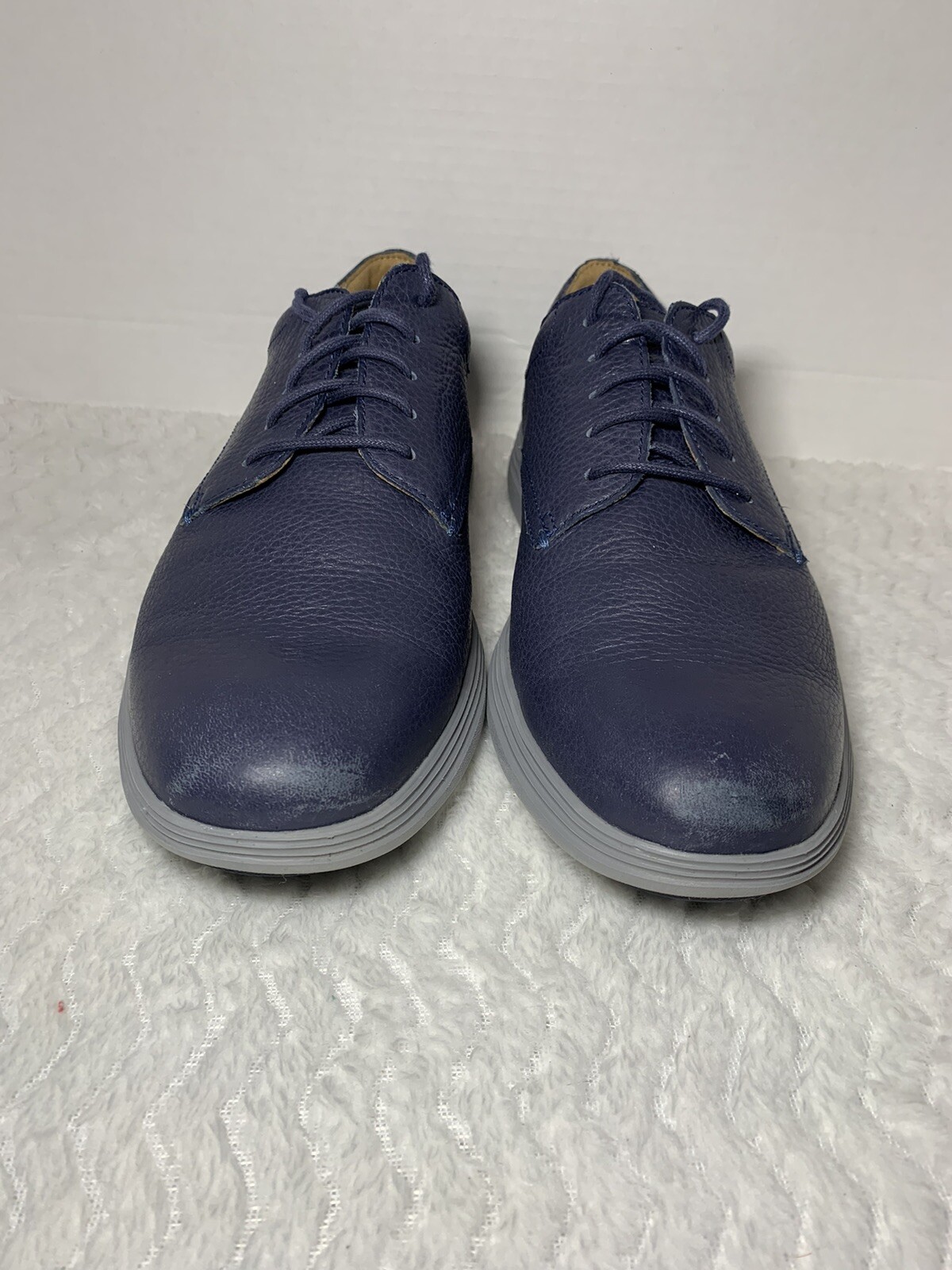 SAOLA Cole Haan Grand Tour Plain Oxford Mens Dress Shoes Blue Size 8.5M C26677