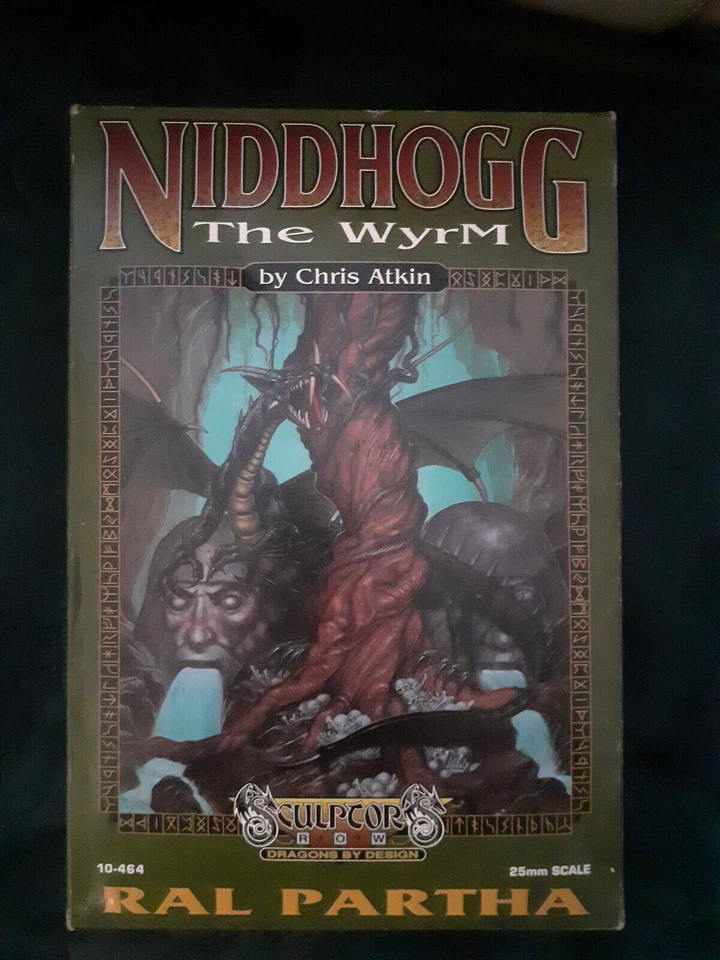 RAL PARTHA Fig. métal 25 mm NIDDHOGG "The Wyrm" Ref. 10-464 "Dragons by design" - Photo 1/4