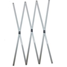 Triple X Cross Bar 99cm Replacement Spare Part for Pop Up Gazebo-White