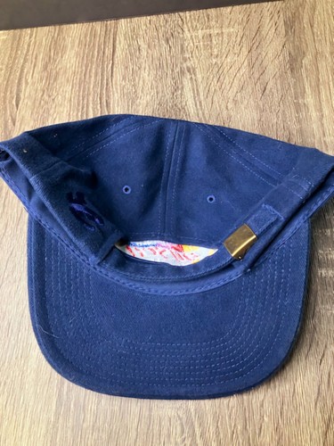 Vintage Nascar Racing Busch Grand National Division Series Strapback Hat Navy - Bild 2 von 5