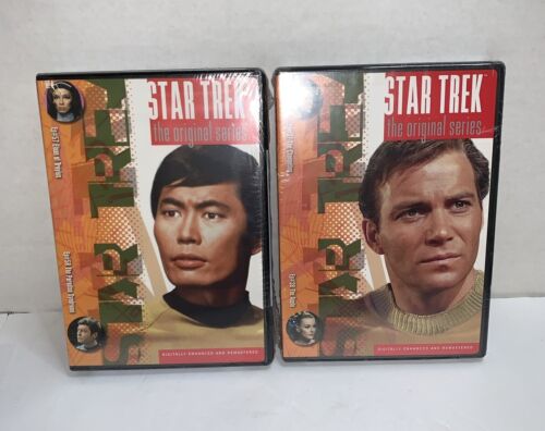 Lot of 2  Star Trek Original Series Episodes 37 & 57 New Sealed DVDs - Picture 1 of 13