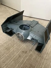 Vintage 1997 STAR WARS Darth Vader Tie Fighter Lucas Film HASBRO Parts or Repair